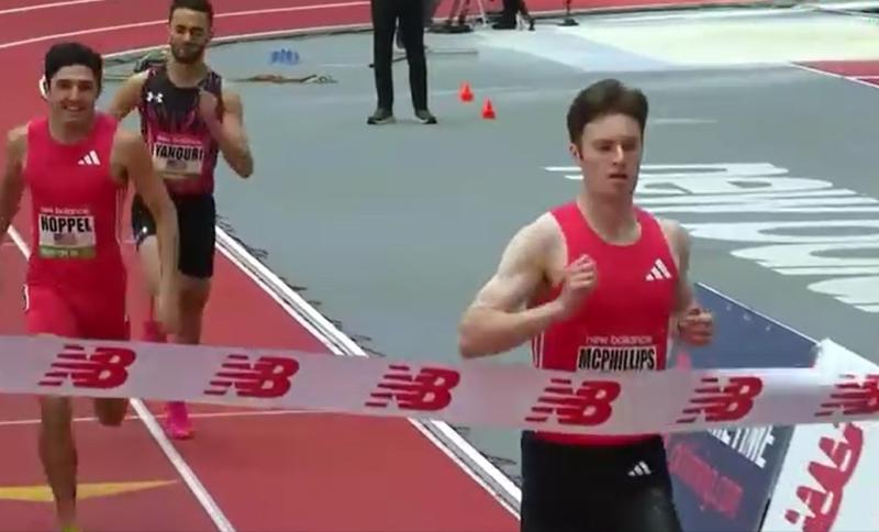 Longford's Cian McPhillips powers to impressive win in Boston