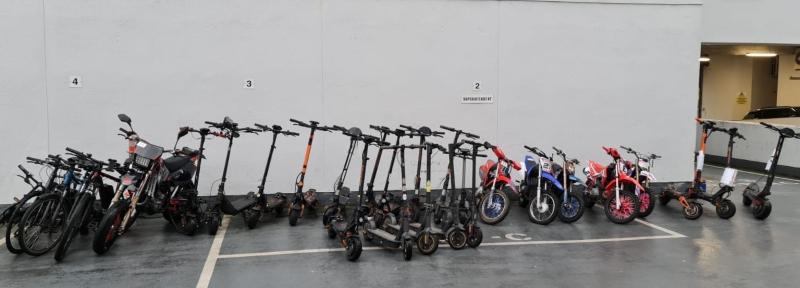 LIVE: Garda&iacute; seize e-bikes, cash, drugs and more during massive search operation in Dublin