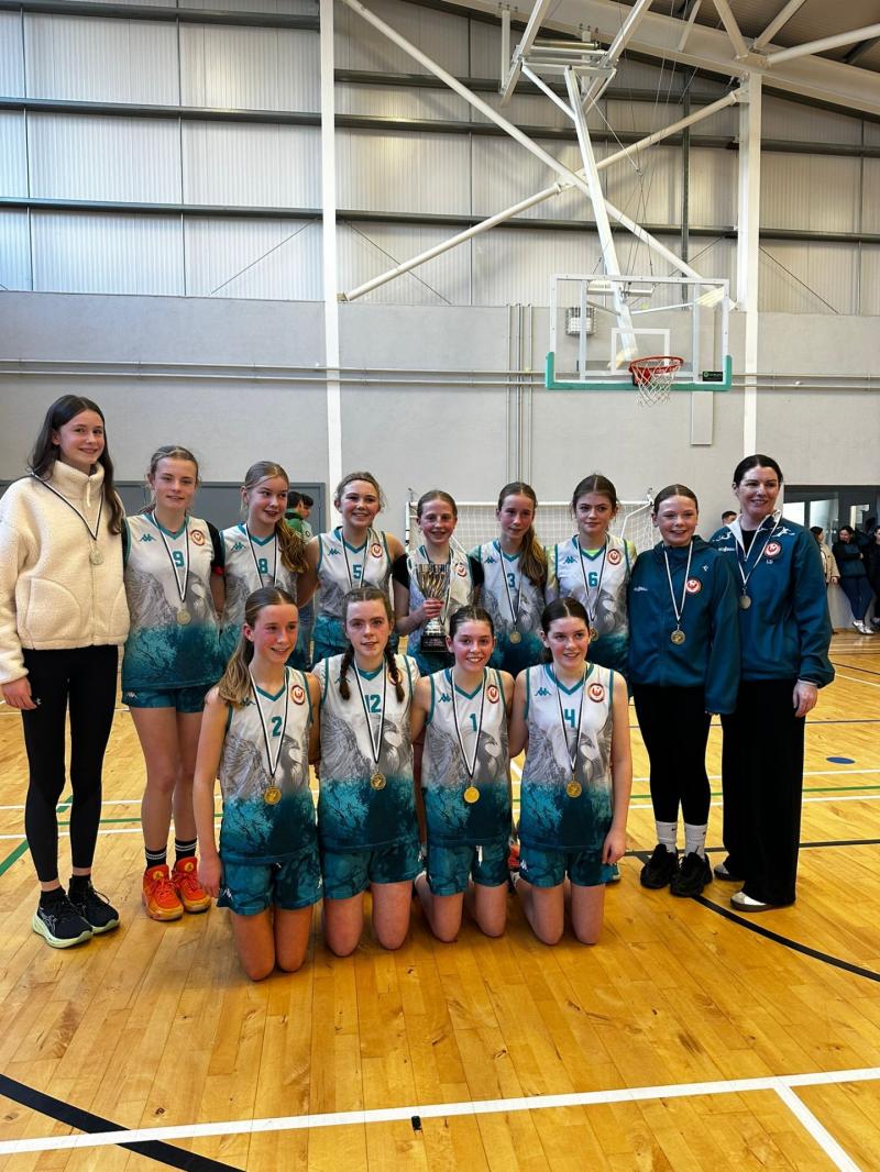 Midlands cup double for excellent Longford Phoenix Basketball Club girls teams 