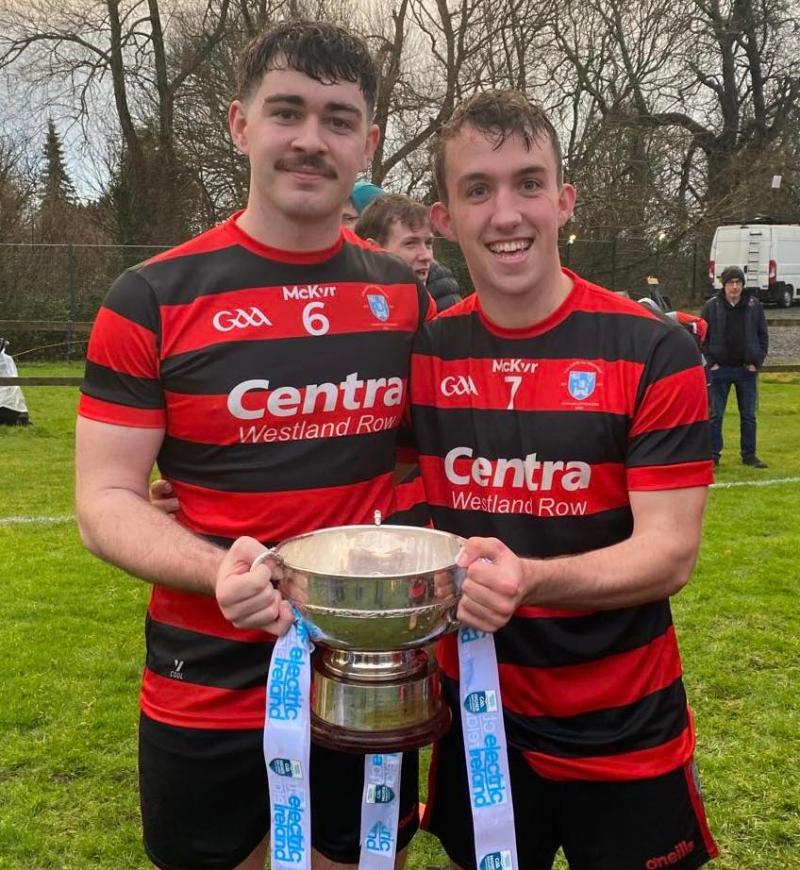 Congratulations: Longford duo star as Trinity College captures Trench Cup glory 