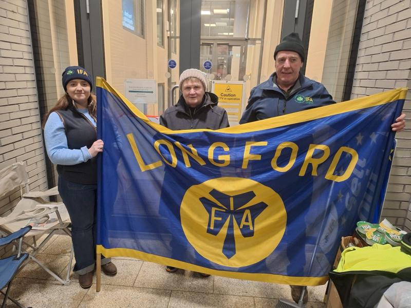 Longford IFA protest