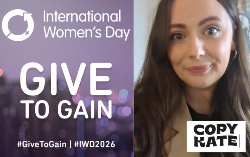 Kate Higham from CopyKate shares her insight ahead of International Women's Day