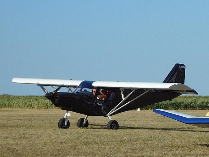 Man prepares to take flight after building two-seater plane in his back garden