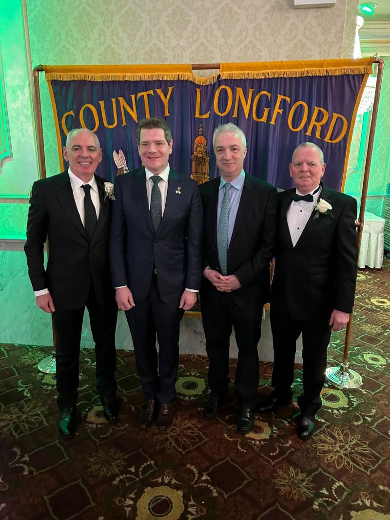 Longford 's Yorke brothers and Armstrong sisters honoured in New York 