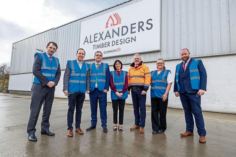 'From forest to front door' Minister praises Longford timber firm's ingenuity during visit