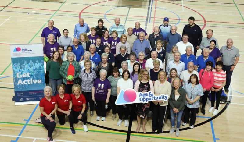 Physical activity funding for older people in Longford announced by Age & Opportunity 