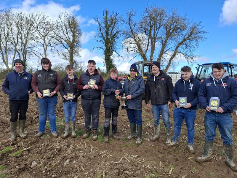 Congratulations: Killian crowned&nbsp;Longford Novice Ploughing&nbsp;winner