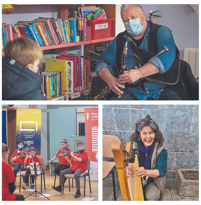 North Longford library invites local youths to 'Try out Trad Music' 