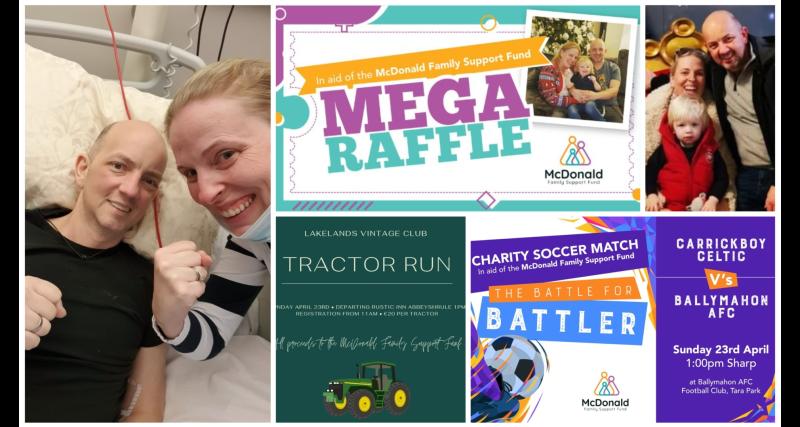 Over €100,000 raised in Longford firefighter's desperate fight against cancer