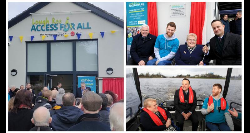 An Taoiseach Leo Varadkar opens first accessibility water-sports centre in Ireland
