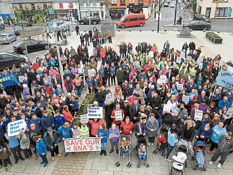 Protestors take to streets over SNA cuts