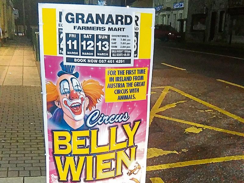 Protestors fail to deter the crowds at Granard circus
