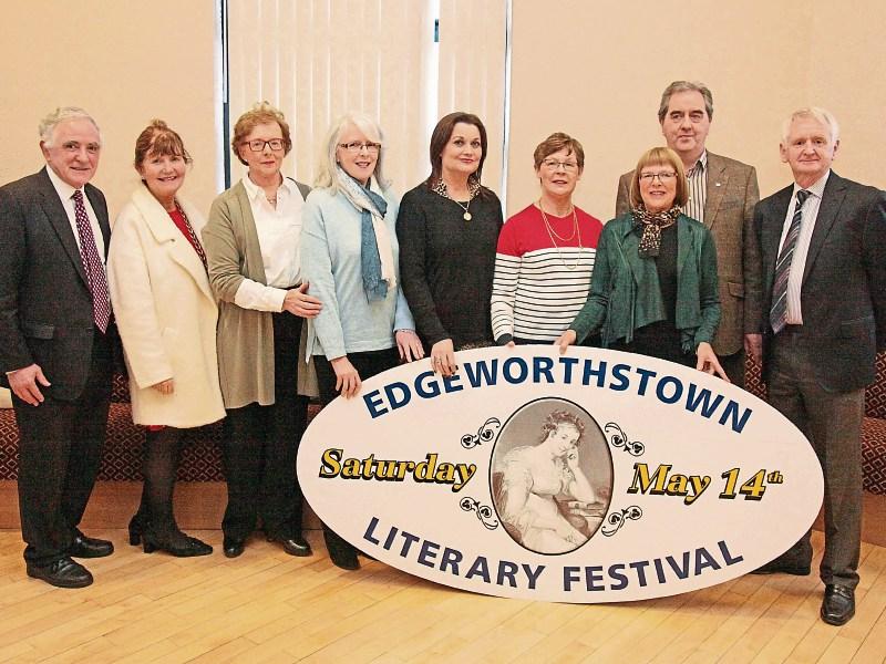 Edgeworthstown Literary Festival set for May 14