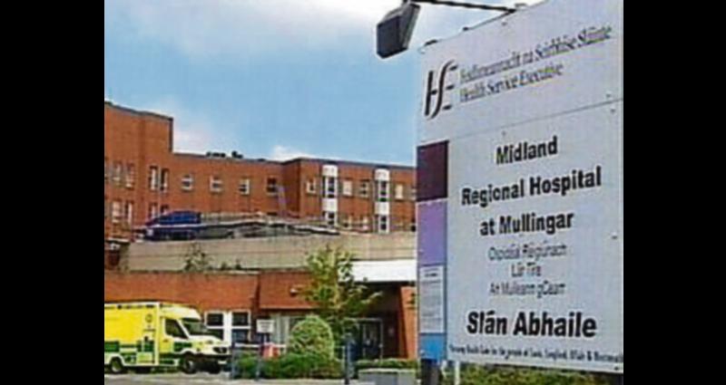 Mullingar hospital is in escalation as staff work to manage bed capacity