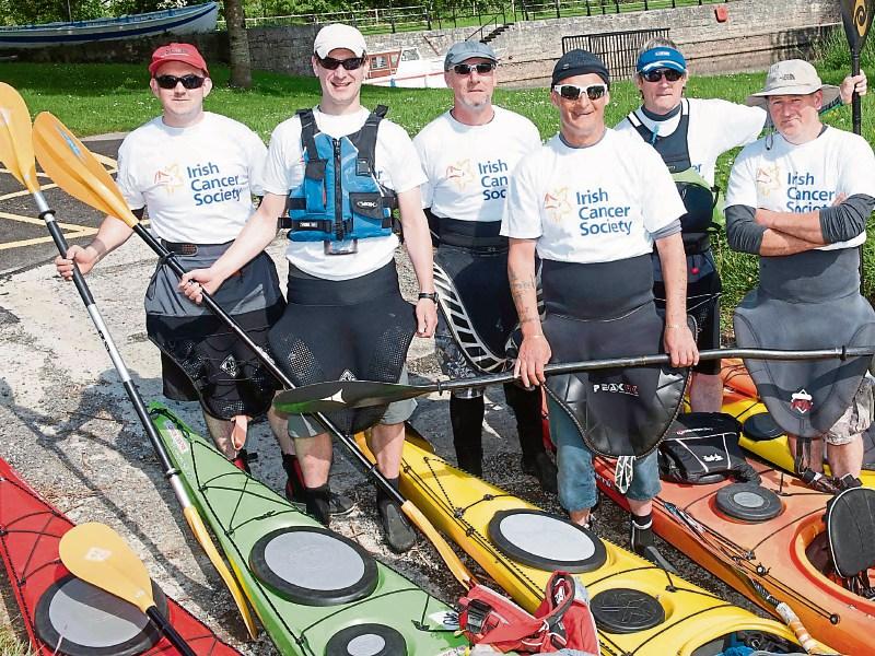 Shannon kayak raises €4,800 for cancer charity