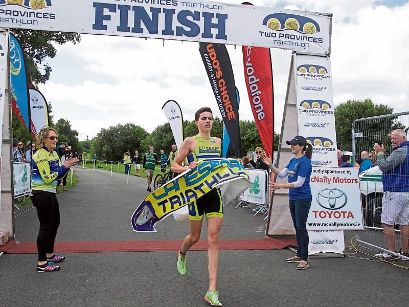 Triumph at Two Proviences Triathlon in Lanesboro