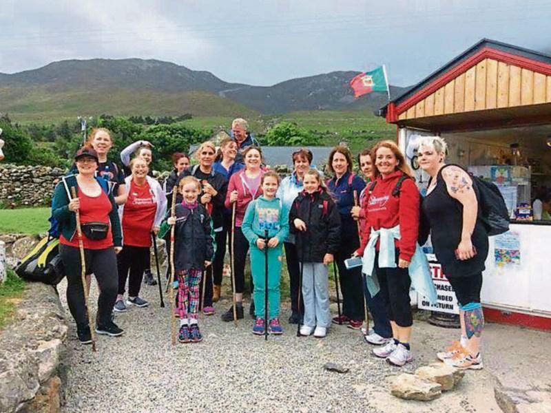 Longford slimmers take on Croagh Patrick