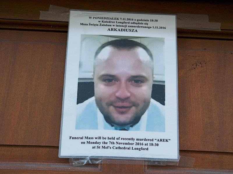 Longford stab victim's remains return to Poland