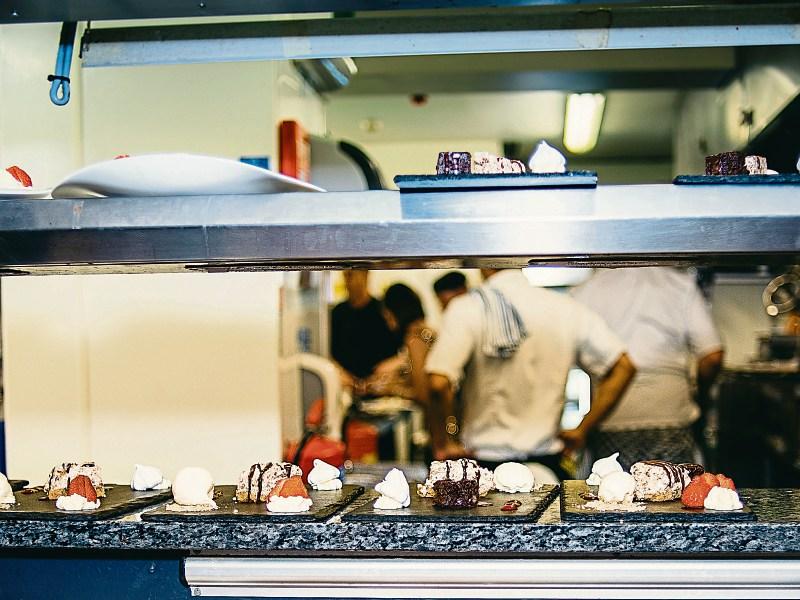 'Dine in the Dark' at Longford's Black Olive
