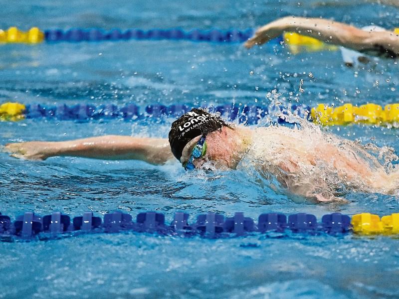 Hat-trick of records for local swimmer