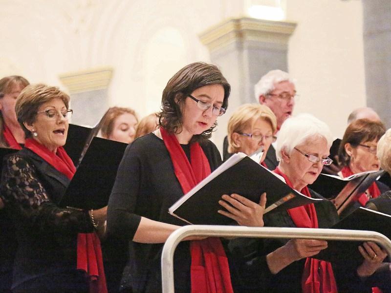 Christmas celebrations at St Mel's Cathedral, Longford