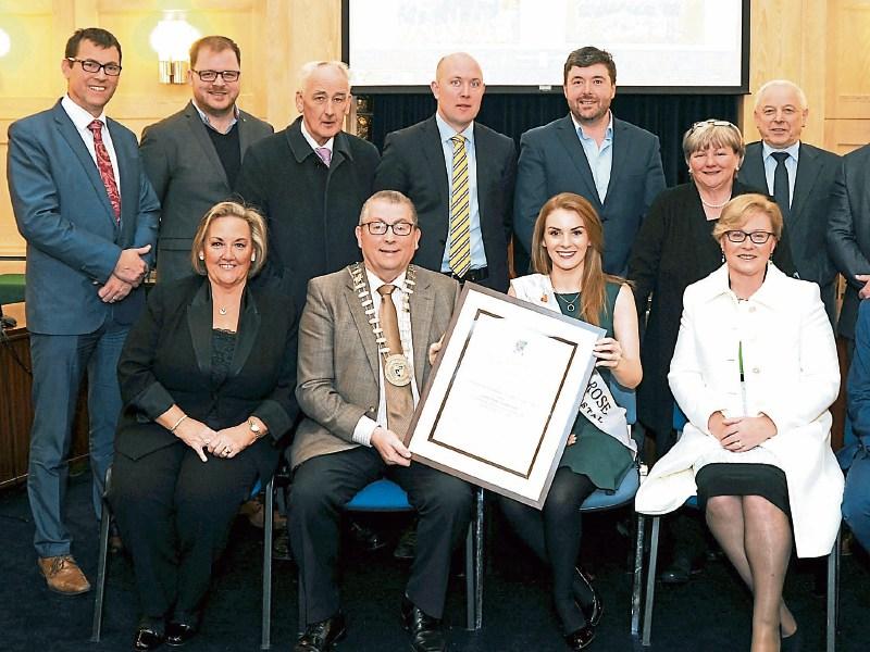 Longford Rose 'privileged and grateful' for Council accolade
