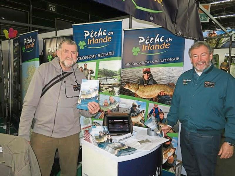 Promoting Lough Ree Angling Hub across French waters