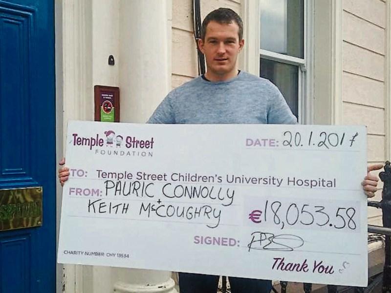 Longford man raises €18,000 for children's hospital