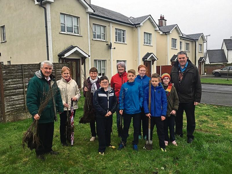National Tree Week planting in Ballyleague
