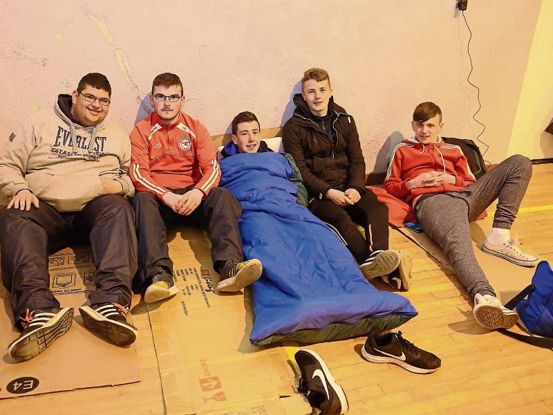 Large crowds in Longford for Sleep Out for Simon