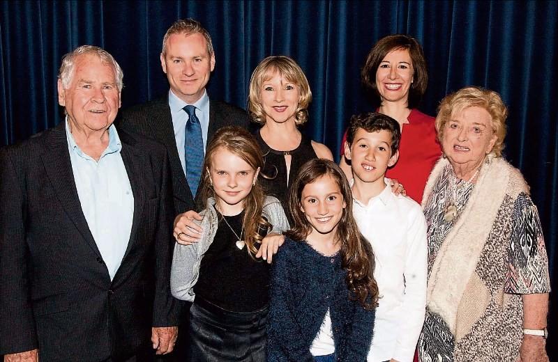 Marguerite Donlon with her family 