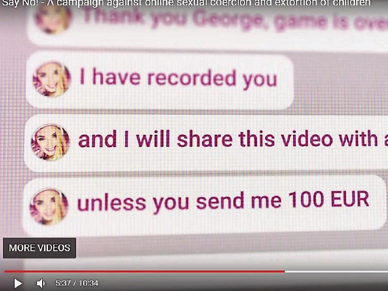 New video aims to combat online sexual coercion and extortion of children