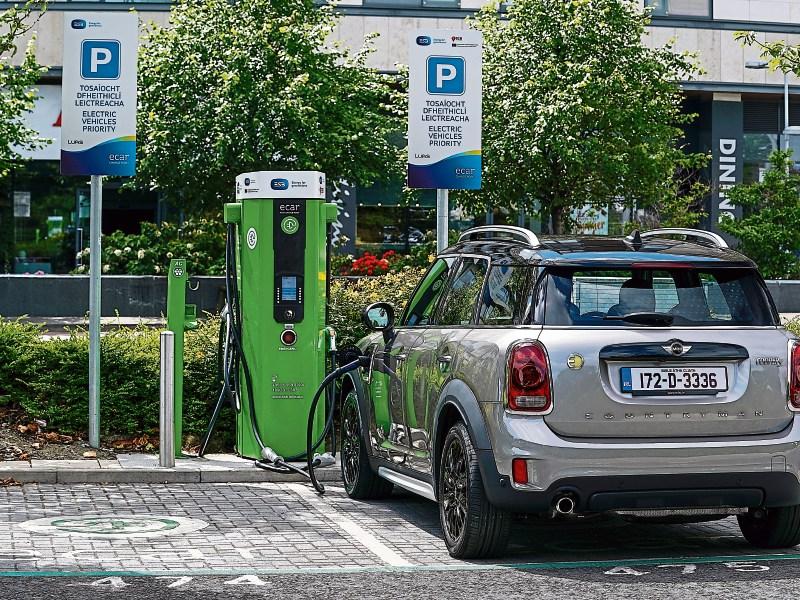 How many electric cars were sold in Longford last year?