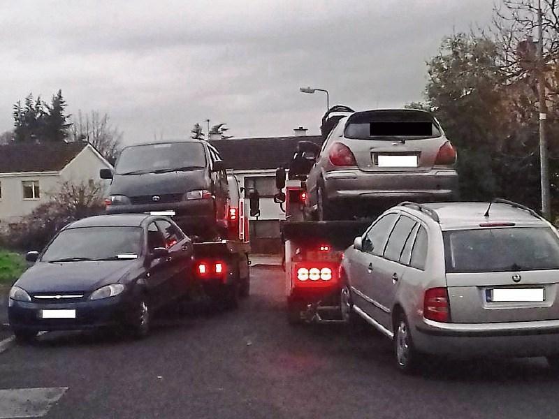 Gardaí impound several untaxed vehicles