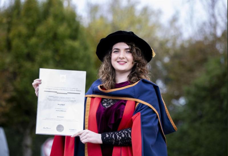 Longford graduate achieves very notable double first 