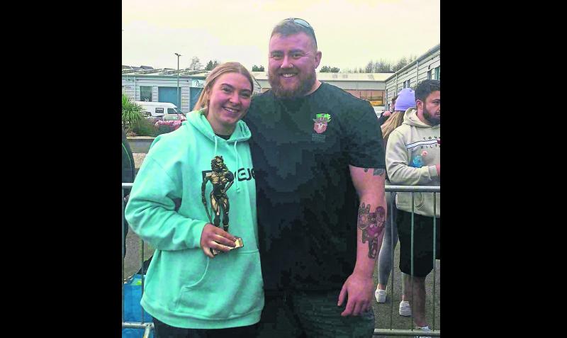 Longford’s Jade Hoare crowned Ireland's Strongest Woman U82kg 