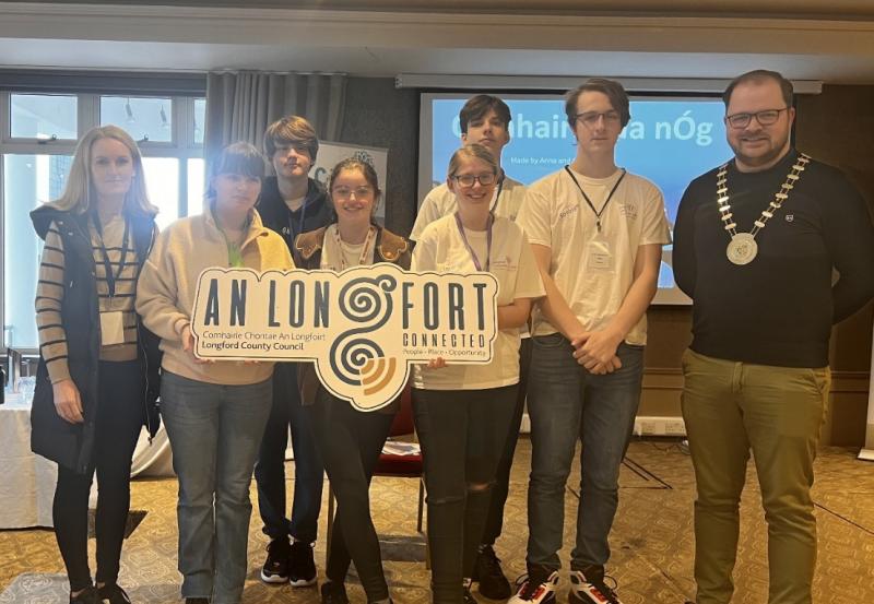 Young people have their say at Longford Comhairle na nÓg conference