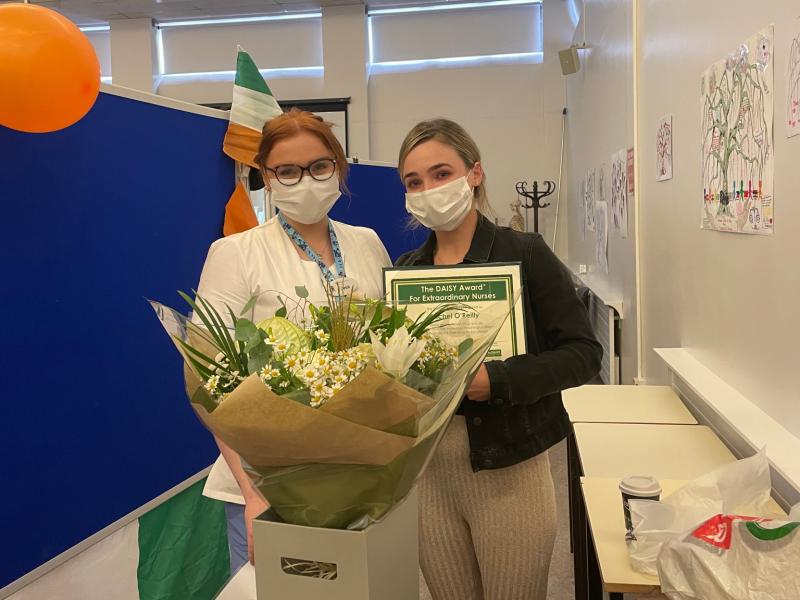 Prestigious award for dedicated Longford student nurse 