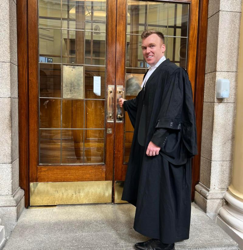 Longford Army Captain called to 'The Bar' 