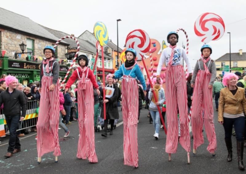 Last year's overall winners, St Joseph's National School with their Candy Land entry. Photo: Shelley Corcoran