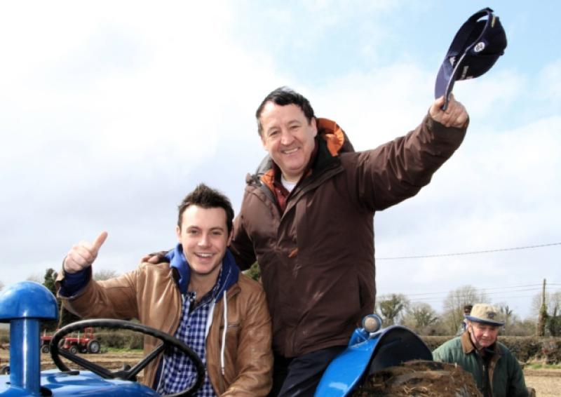 Nathan Carter and Declan Nerney will perform at the Marquee in Drumlish this Saturday. Photo: Michelle Ghee. www.gphotos.ie