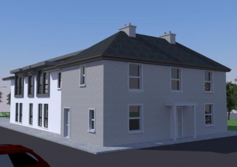 An artist's impression of how the Attic House on the Ballinalee Road will look