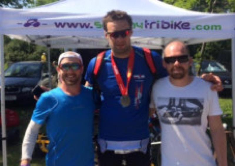 Mark and David Sheridan with Bressie
