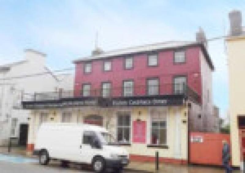 Hourican's Hotel in Granard is to be put up for auction at the end of the month.