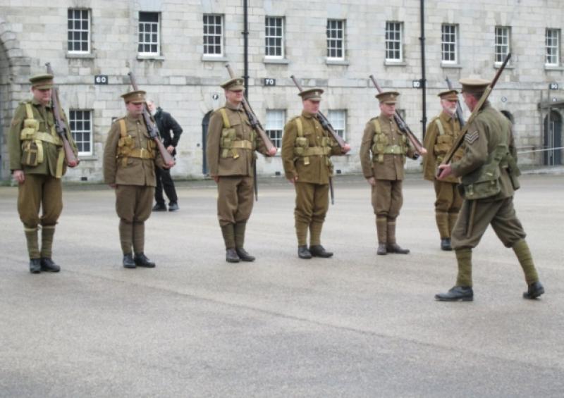 The Lord Edwards Own historical re-enactment group will represent members of the Leinster Regiment at the Remembrance Sunday ceremony on the Market Square in Longford town.