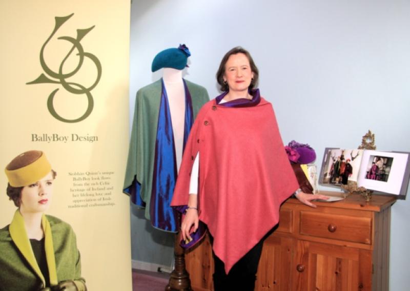 Siobhan Quinn of Ballyboy Design. Photo: Michelle Ghee. www.gphotos.ie