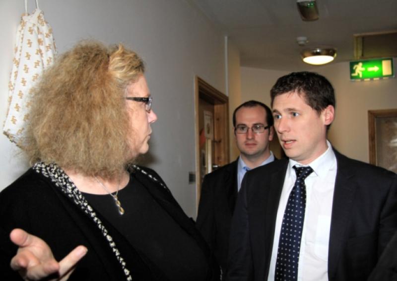 Sinn F&Atilde;&copy;in MEP visits Longford 