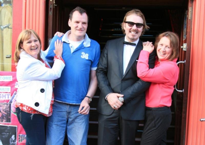 Fiona Devine, Pat Reid, Eddie Valentine, Evelyn KellyPhoto by Shelley Corcoran