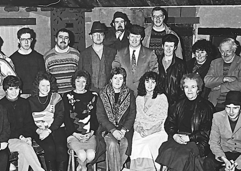 Bog Lane Theatre Company members 25 years ago.