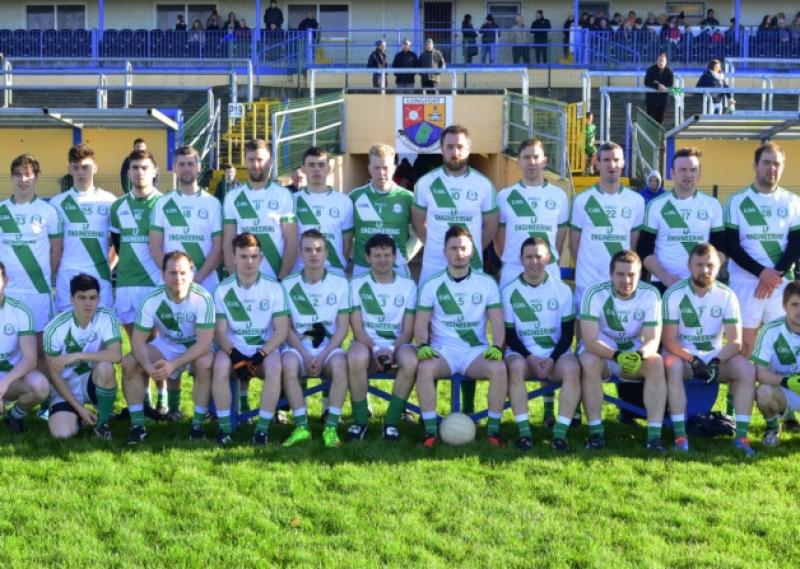 The Killashee St Brigid's squad pictured before the recent Leinster Club Junior Football Championship semi-final against Milltown (Westmeath) at Glennon Brothers Pearse Park. Photo: Frank McGrath